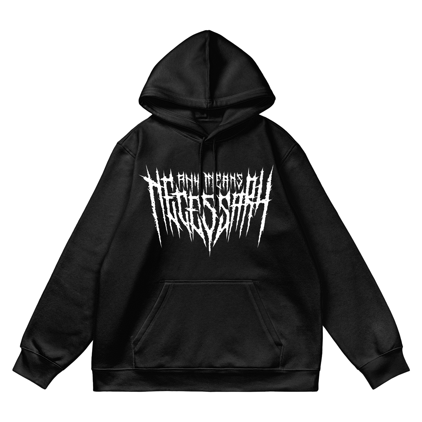 any means necessary shawn coss thorns pullover hoodie black