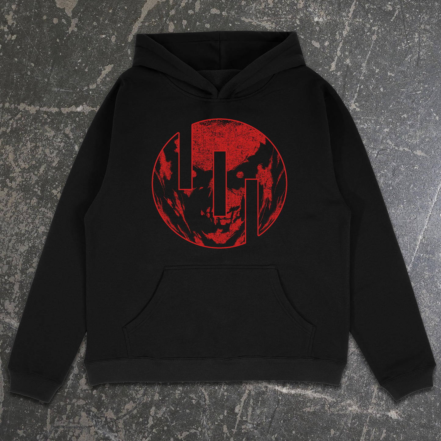 Thragg Skull Pullover Hoodie