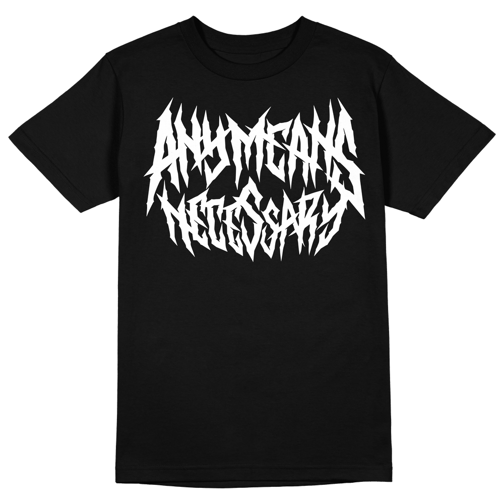 
                      
                        any means necessary shawn coss thrasher t shirt black
                      
                    