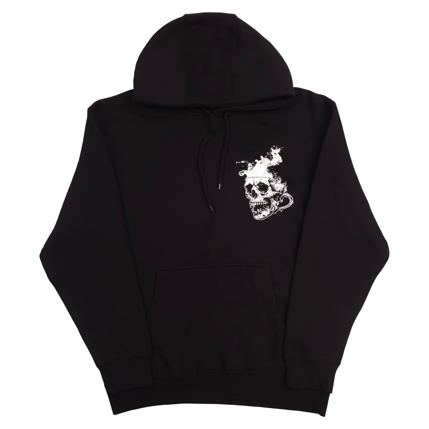 any means necessary shawn coss to forget pullover hoodie black front