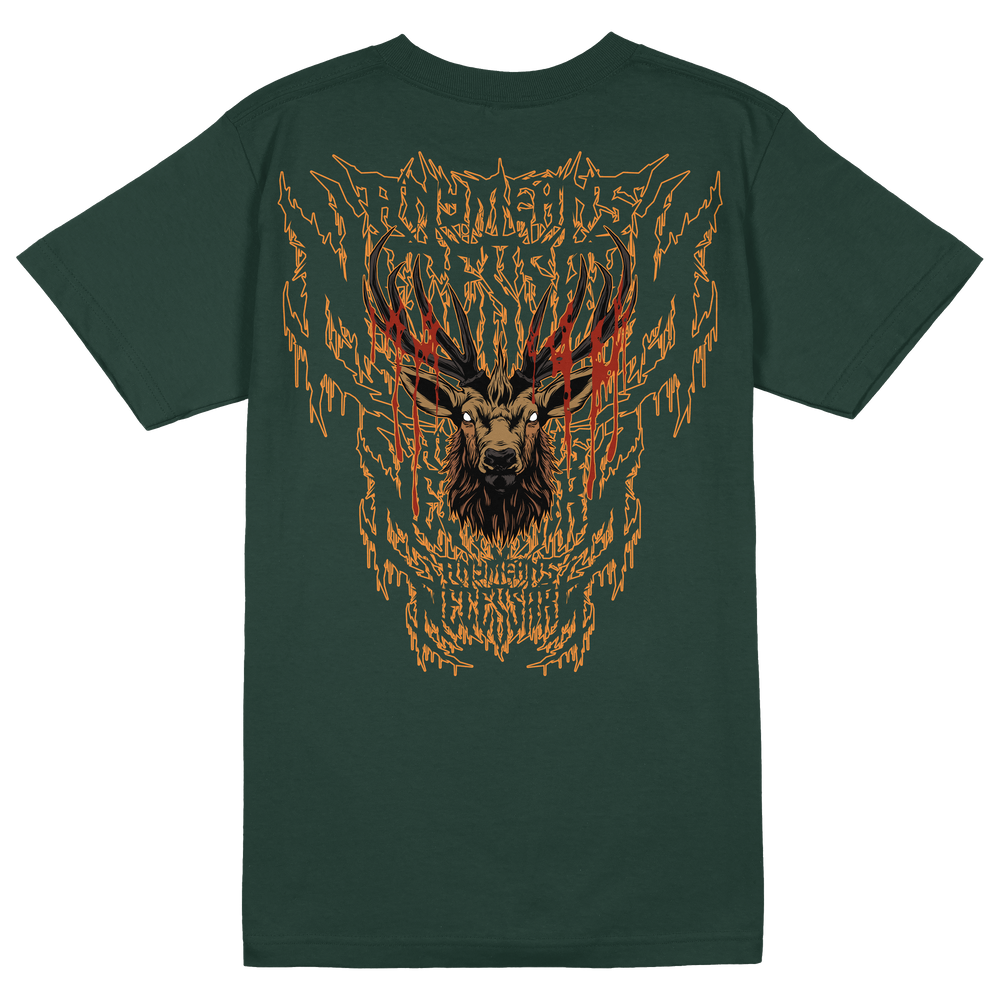 
                      
                        any means necessary shawn coss trophy t shirt moss green back
                      
                    