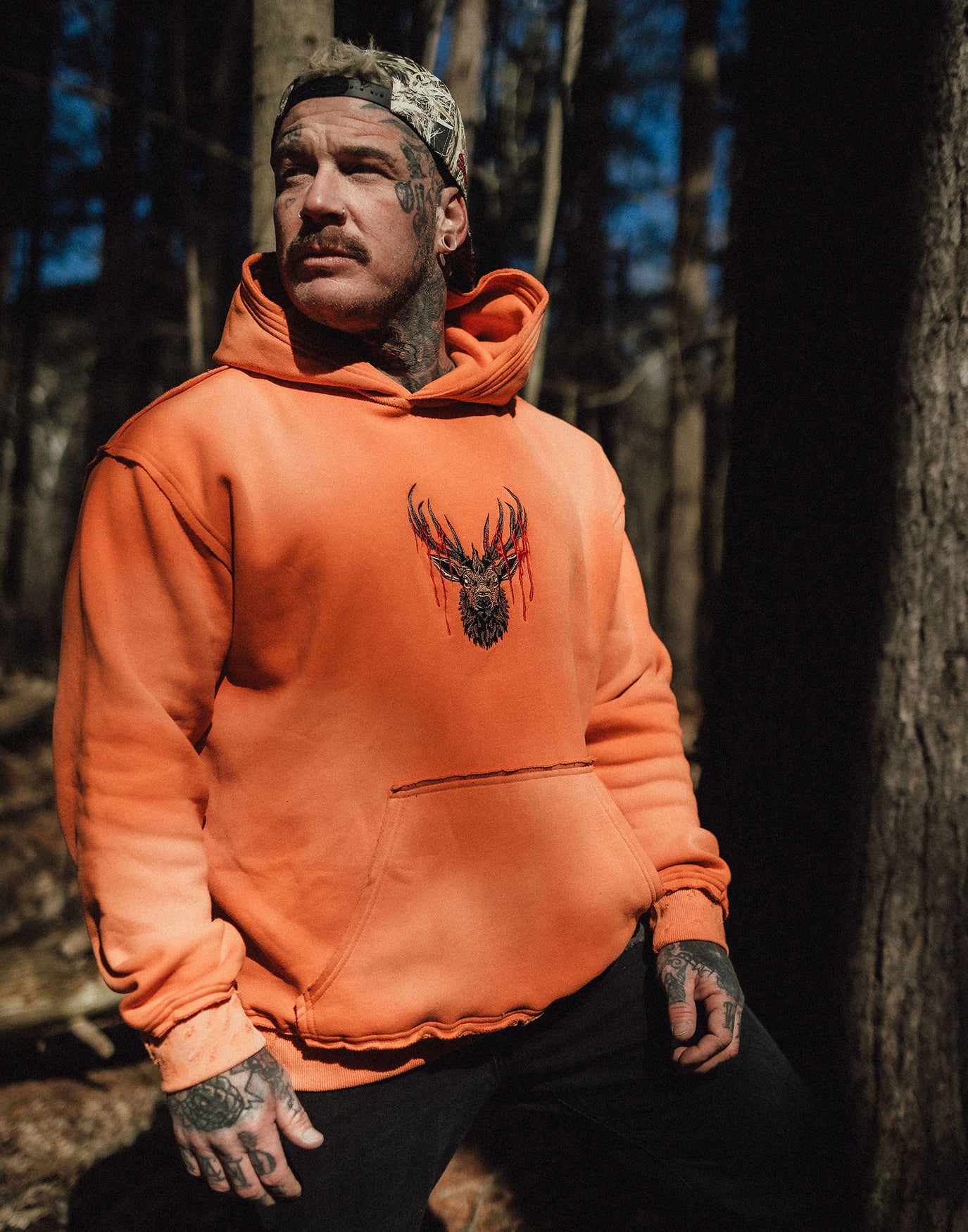 Trophy Pullover Hoodie Orange