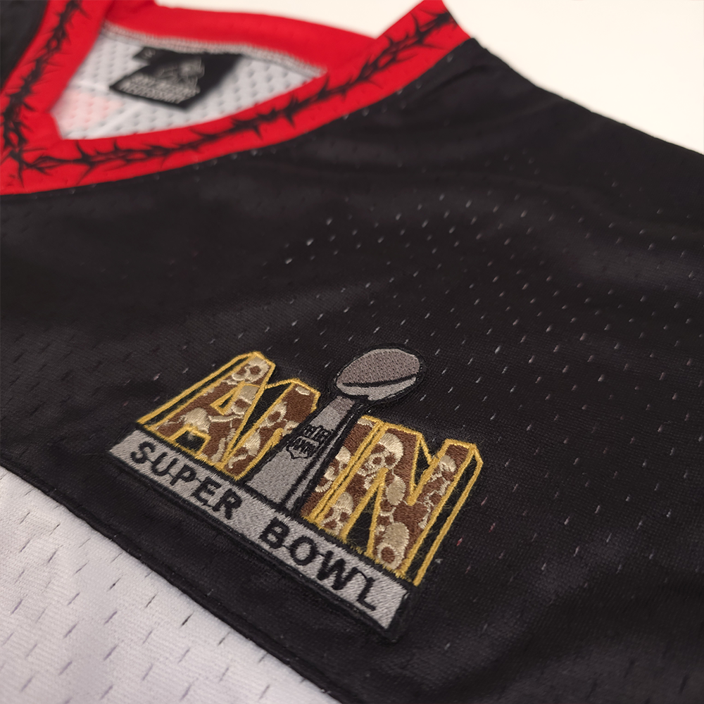 
                      
                        any means necessary shawn coss hyenas football jersey super bowl patch
                      
                    