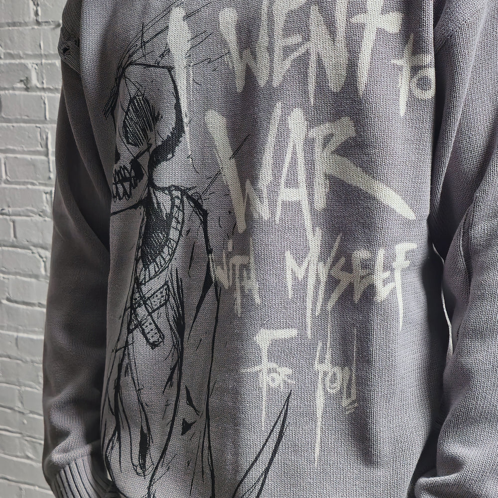 
                      
                        War with Myself Knit Sweater
                      
                    