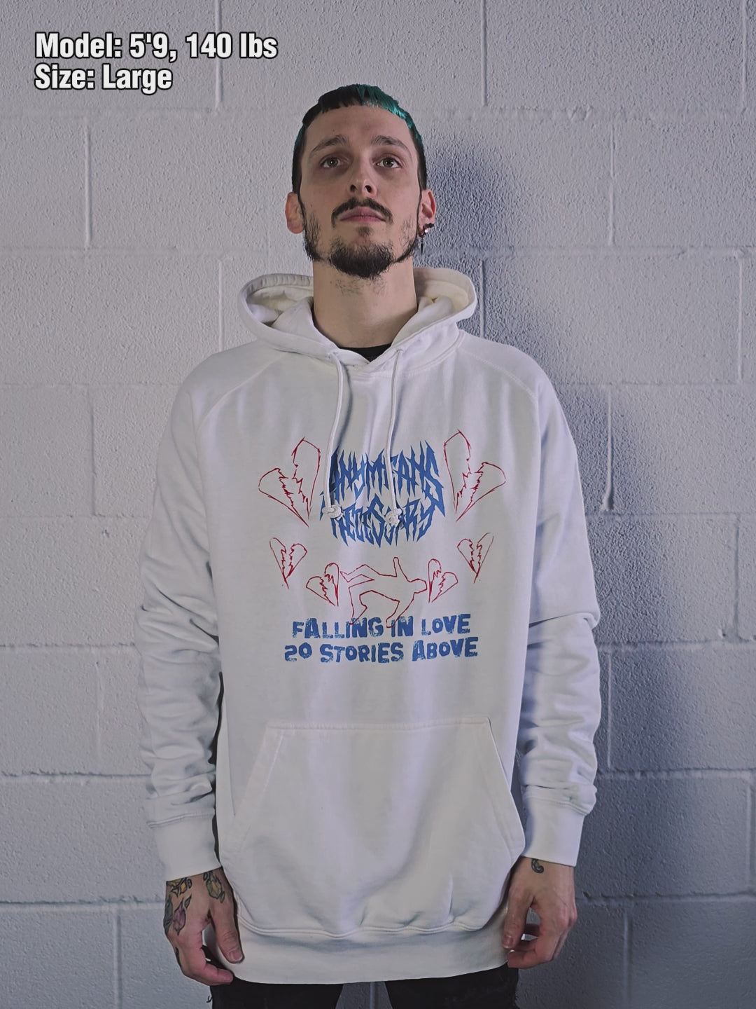 any means necessary shawn coss falling in love pullover hoodie vintage white video