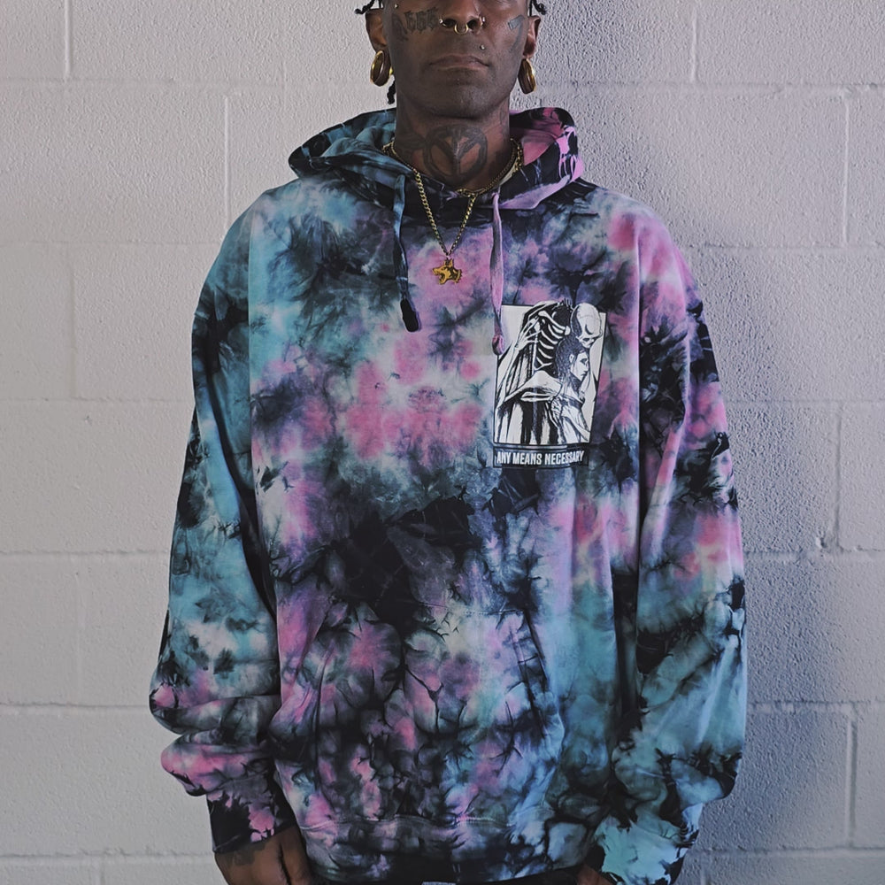 
                      
                        Load and play video in Gallery viewer, any means necessary shawn coss thought of you pullover hoodie tie dye pacific video
                      
                    