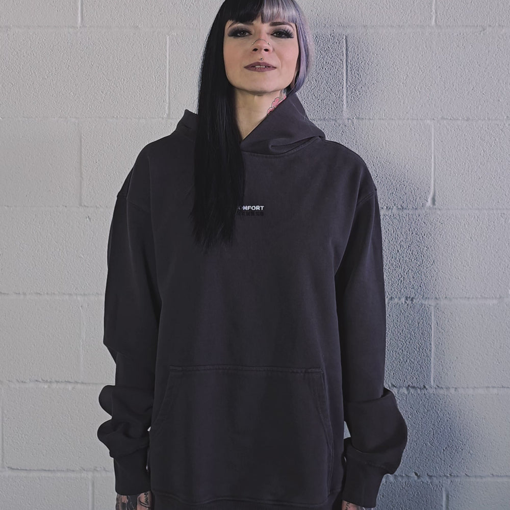 
                      
                        Load and play video in Gallery viewer, any means necessary shawn coss find comfort in darkness pullover hoodie black shadow video
                      
                    