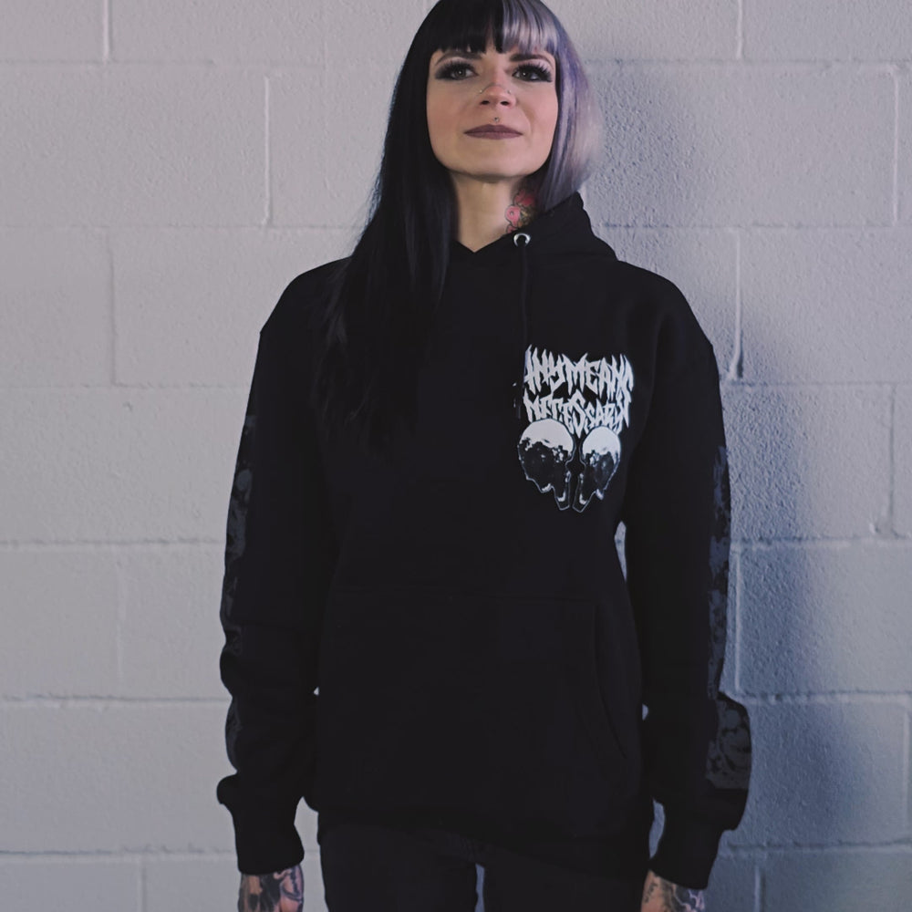 
                      
                        Load and play video in Gallery viewer, any means necessary shawn coss choke pullover hoodie black video
                      
                    