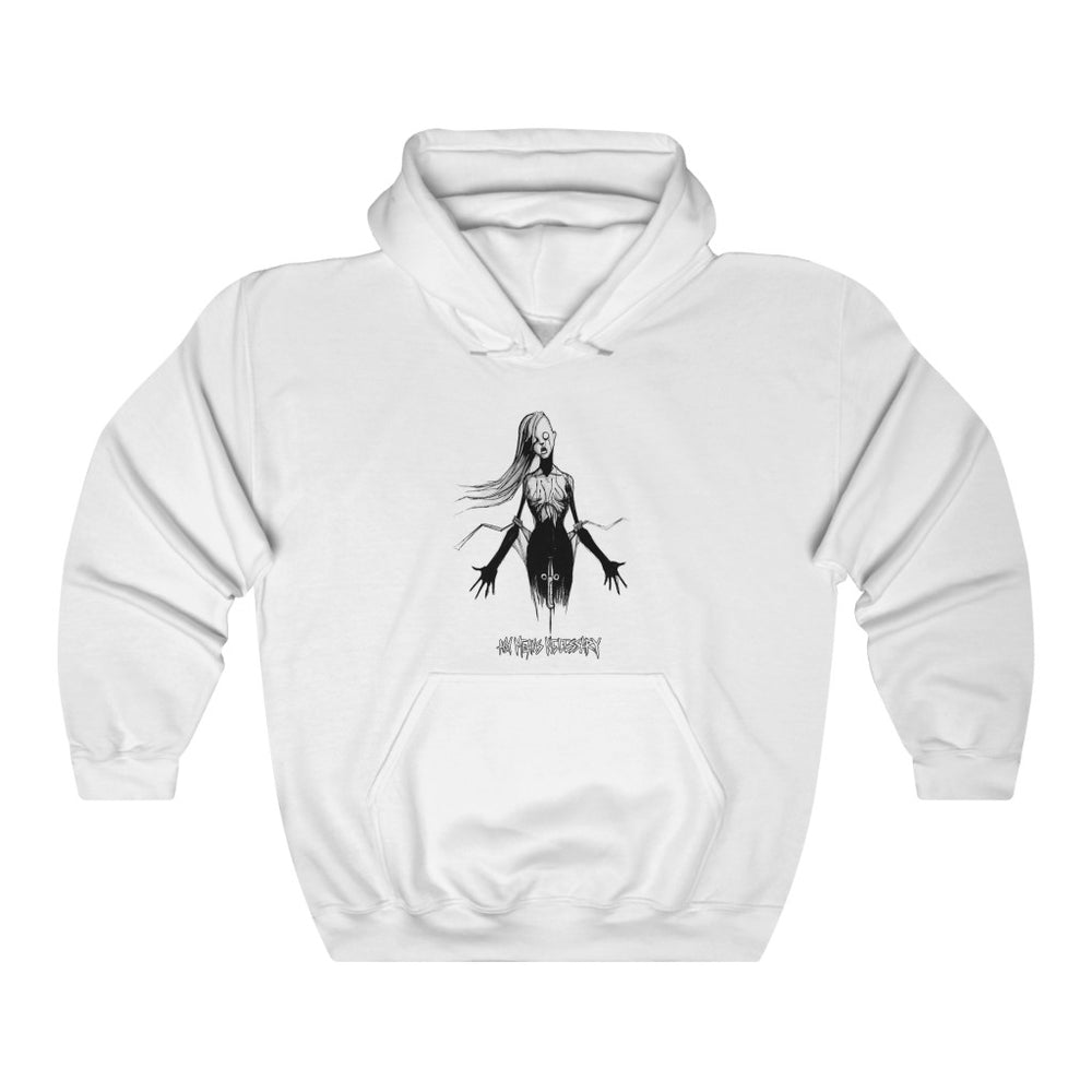 
                  
                    any means necessary shawn coss inktober illness substance abuse disorder pullover hoodie white
                  
                