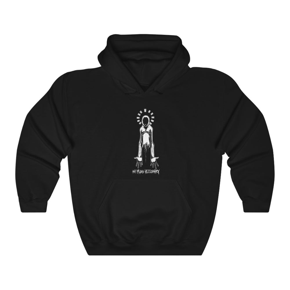 any means necessary shawn coss inktober illness non suicidal self injury disorder pullover hoodie black