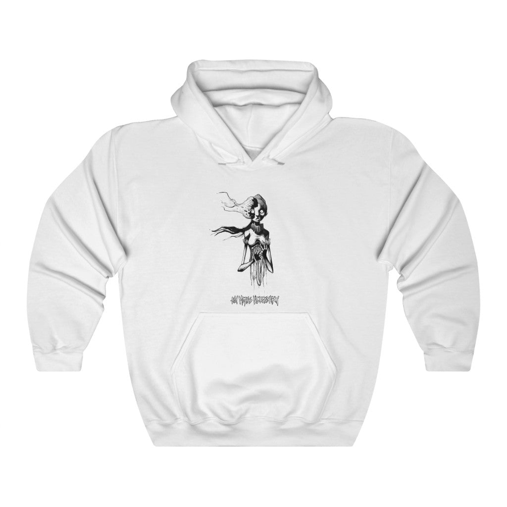 any means necessary shawn coss inktober illness cotards delusion pullover hoodie white