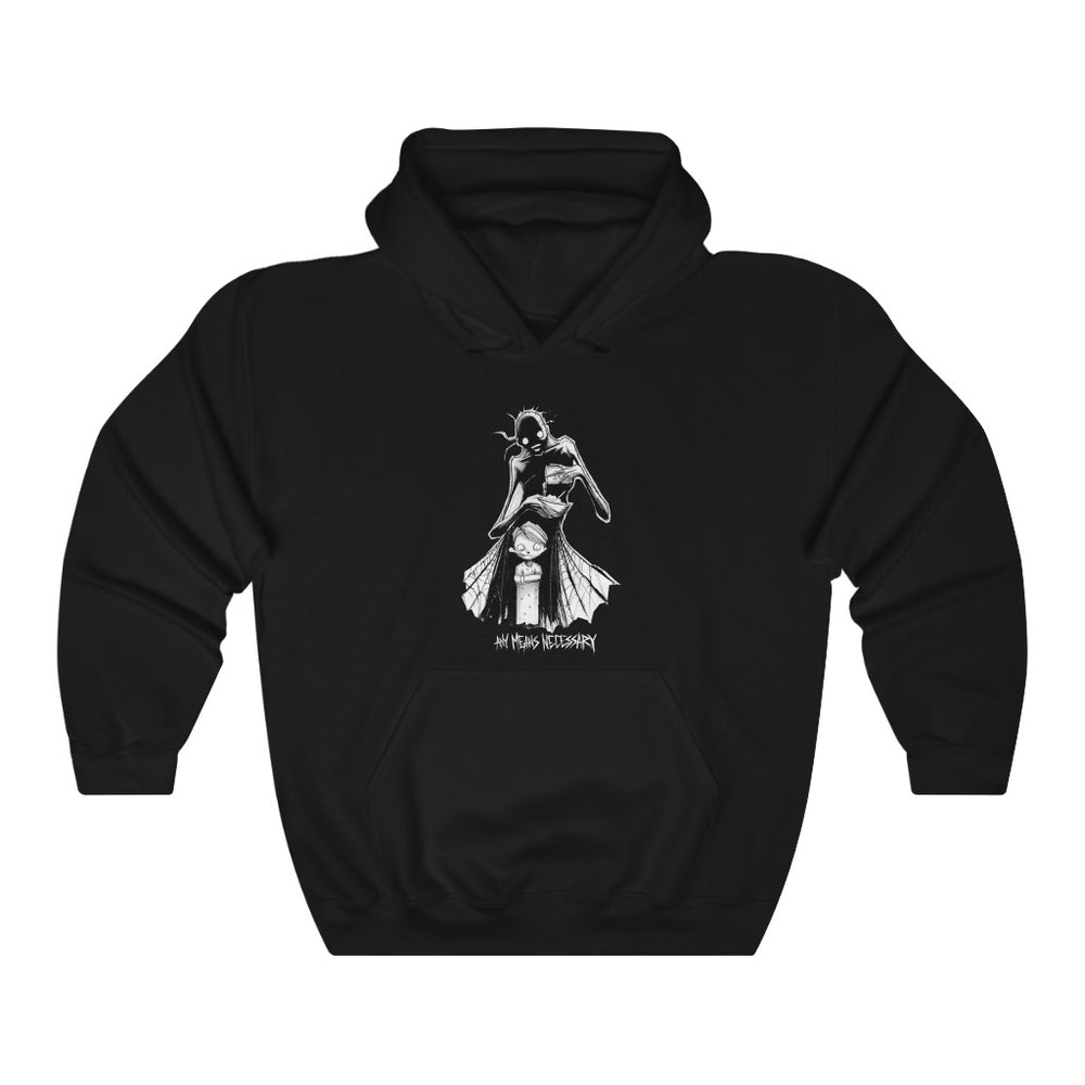 any means necessary shawn coss inktober illness munchausen by proxy pullover hoodie black