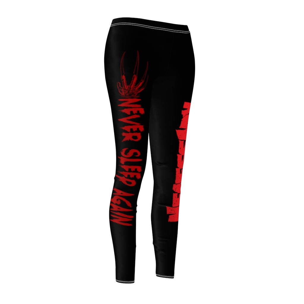 any means necessary shawn coss freddy krueger never sleep again nightmare on elm street leggings