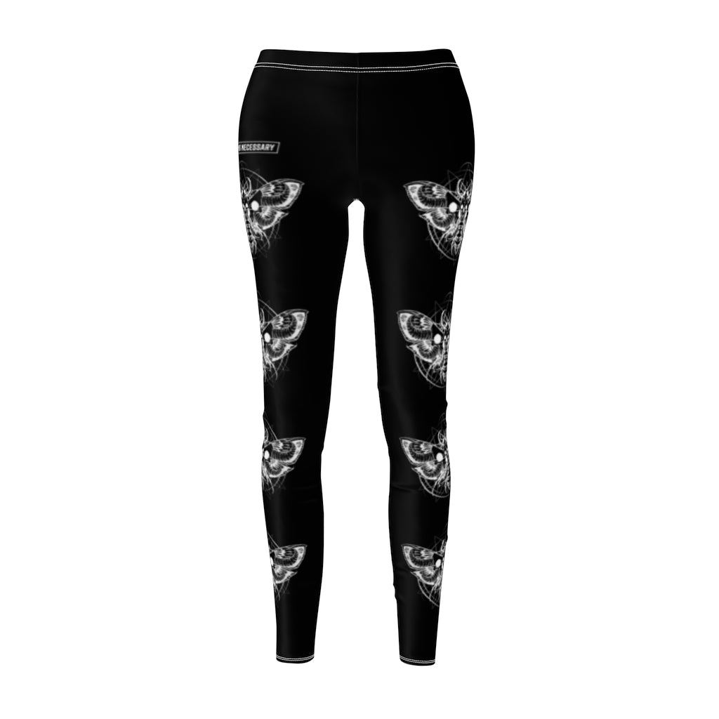 Death Moth Leggings Black