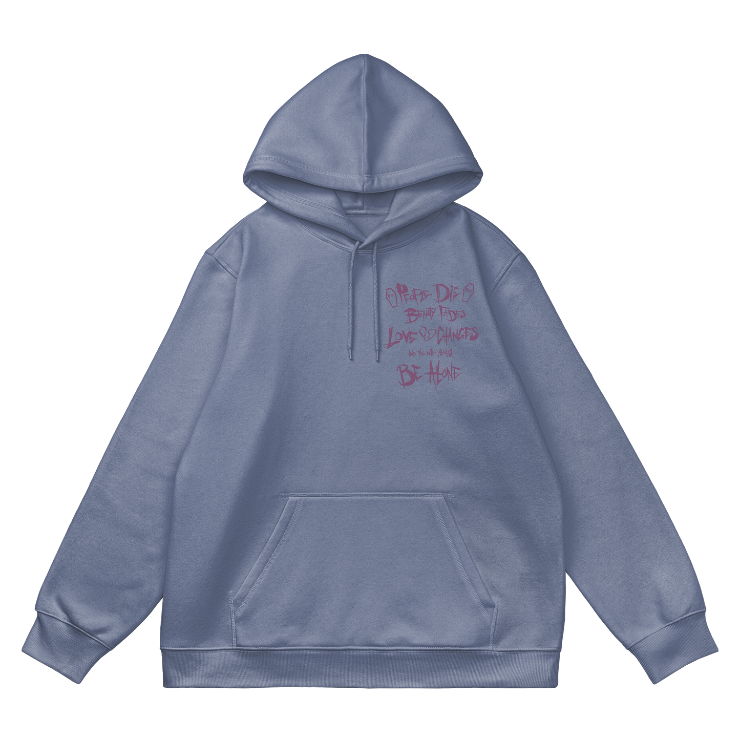 any means necessary shawn coss along came a spider pullover hoodie colony blue front