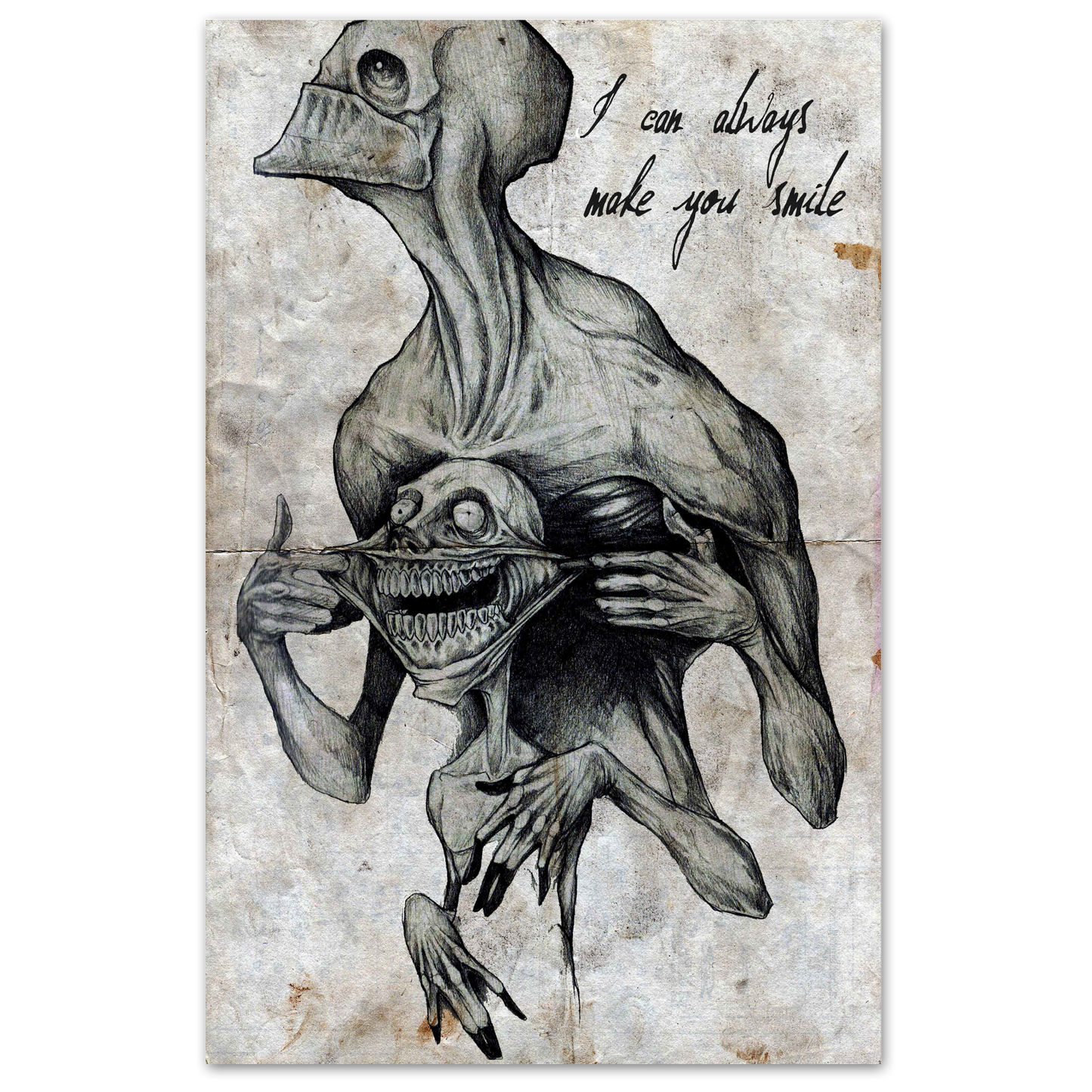 I Can Always Make You Smile 11x17 Any Means Necessary Shawn Coss Print Poster