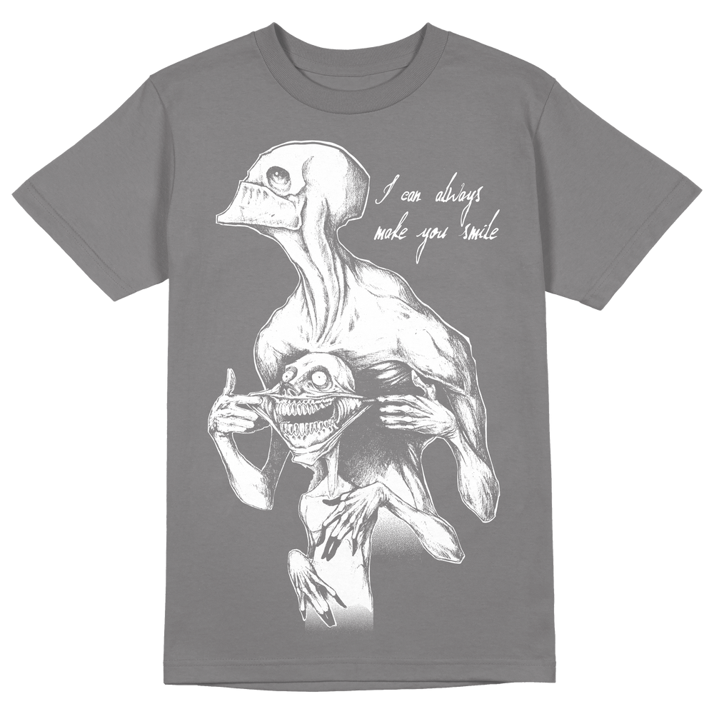 any means necessary shawn coss its safe to smile i can always make you smile shirt grey