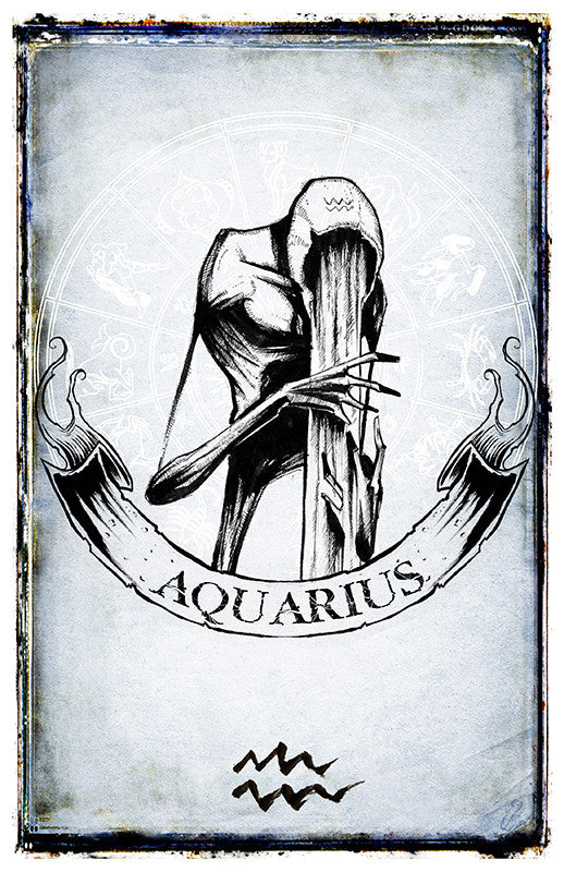 
                  
                    any means necessary zodiac sign poster print aquarius
                  
                