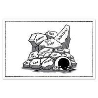 Buried Behavior Print