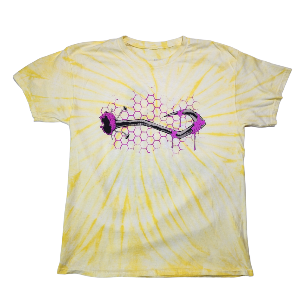 any means necessary shawn coss candyman t shirt pale yellow front