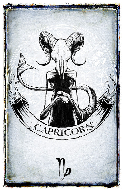 
                  
                    any means necessary zodiac sign poster print capricorn
                  
                