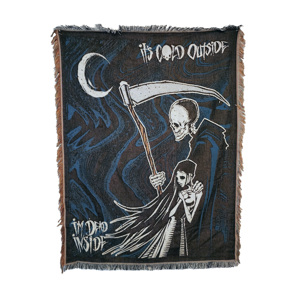 any means necessary shawn coss cold outside woven blanket