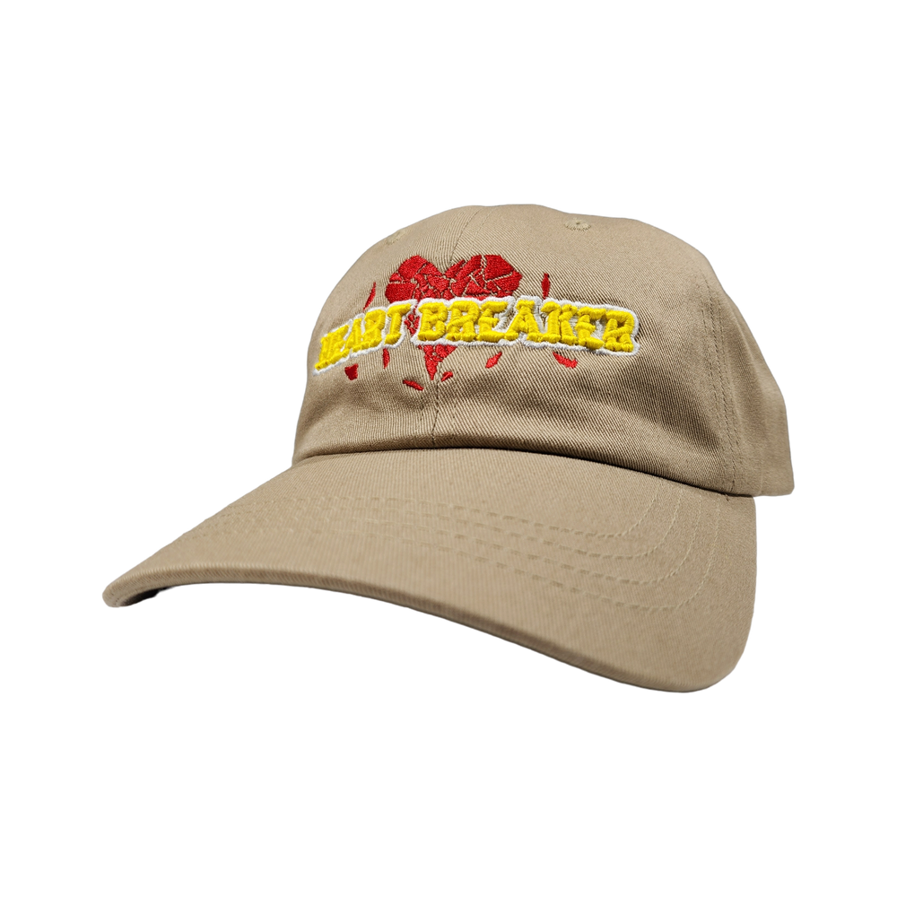 any means necessary shawn coss heartbreaker strapback dad hat tan