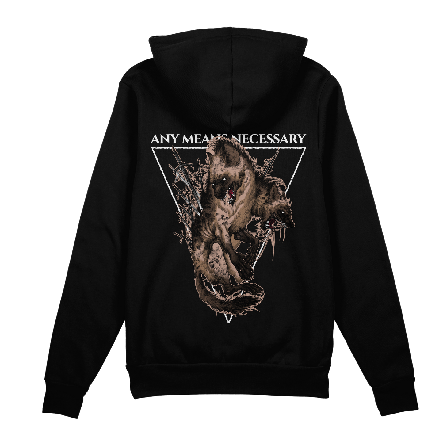 
                  
                    any means necessary shawn coss hell hyena pullover hoodie black
                  
                