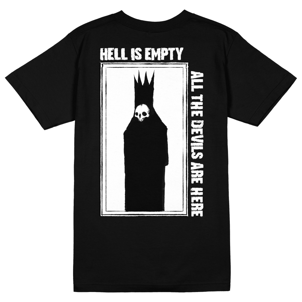 any means necessary shawn coss hell is empty shirt black back