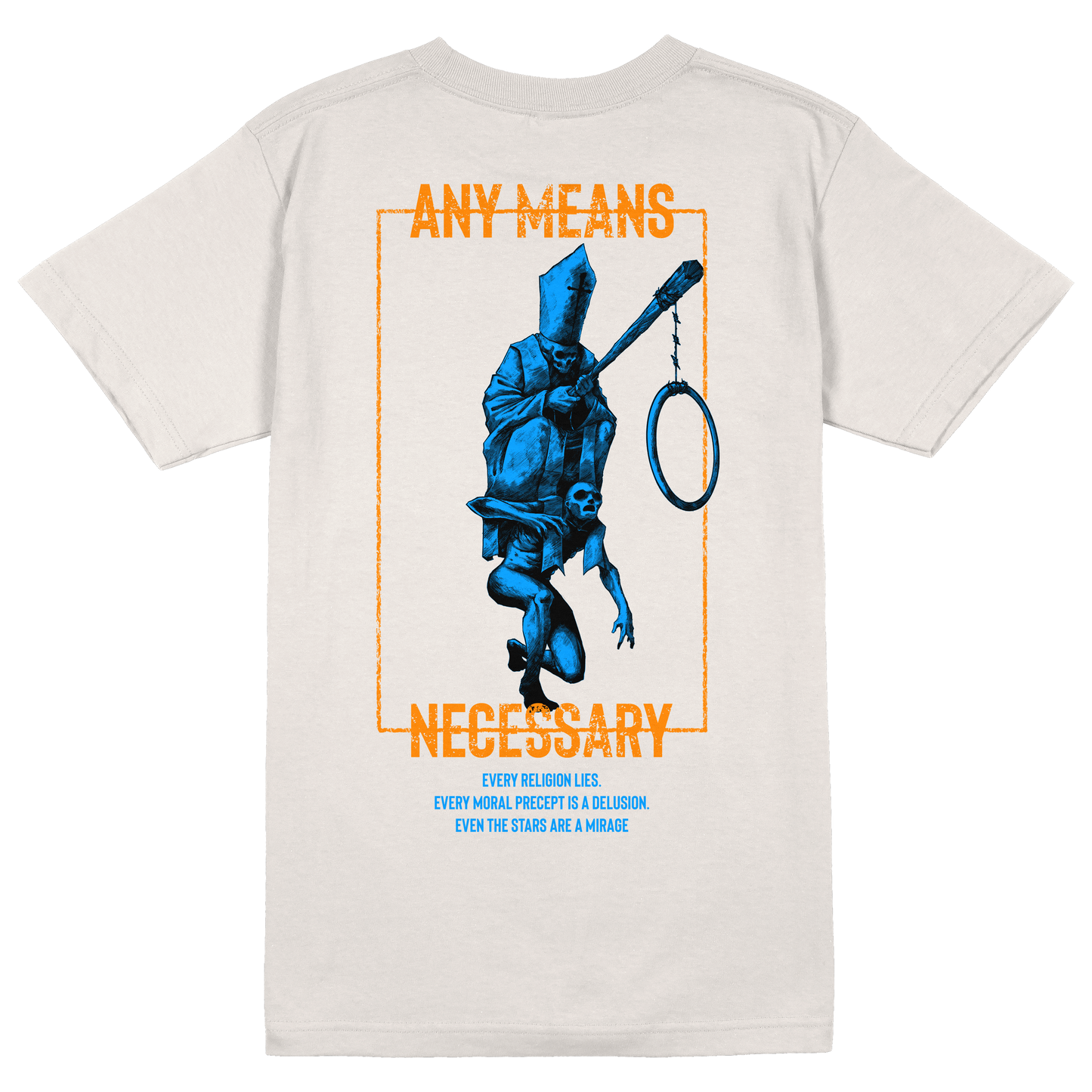 
                  
                    any means necessary shawn coss hollow hopes t shirt natural
                  
                
