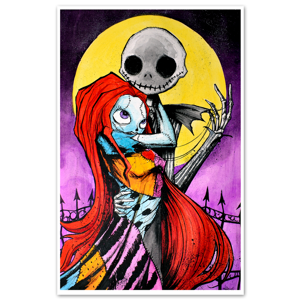 Jack and Sally Print – Any Means Necessary Clothing Jack and Sally Print – Any Means Necessary Clothing