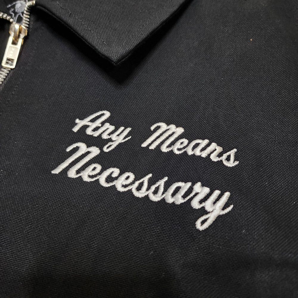
                  
                    any means necessary shawn coss hyena centipede mechanic jacket
                  
                