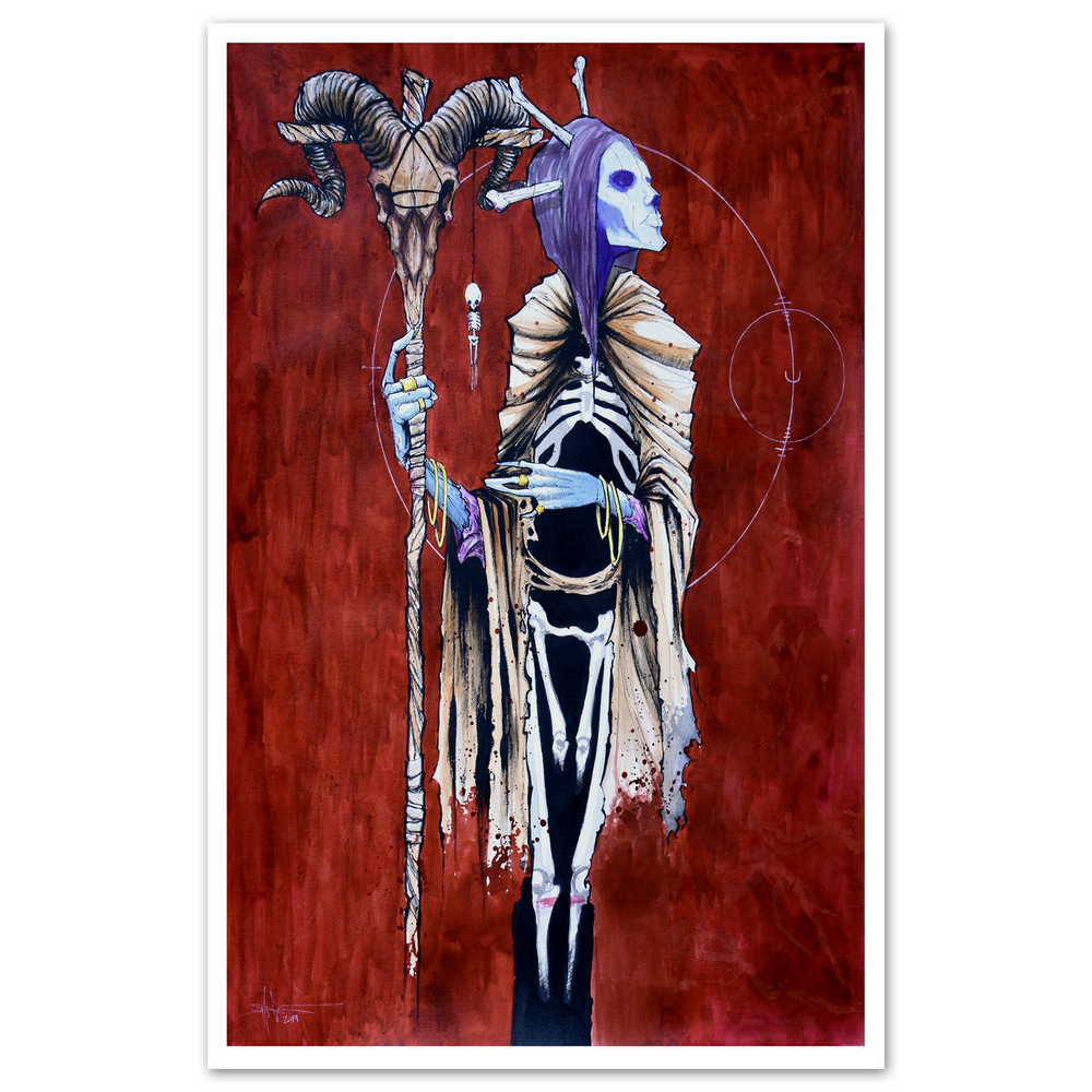 any means necessary shawn coss necromancer poster print
