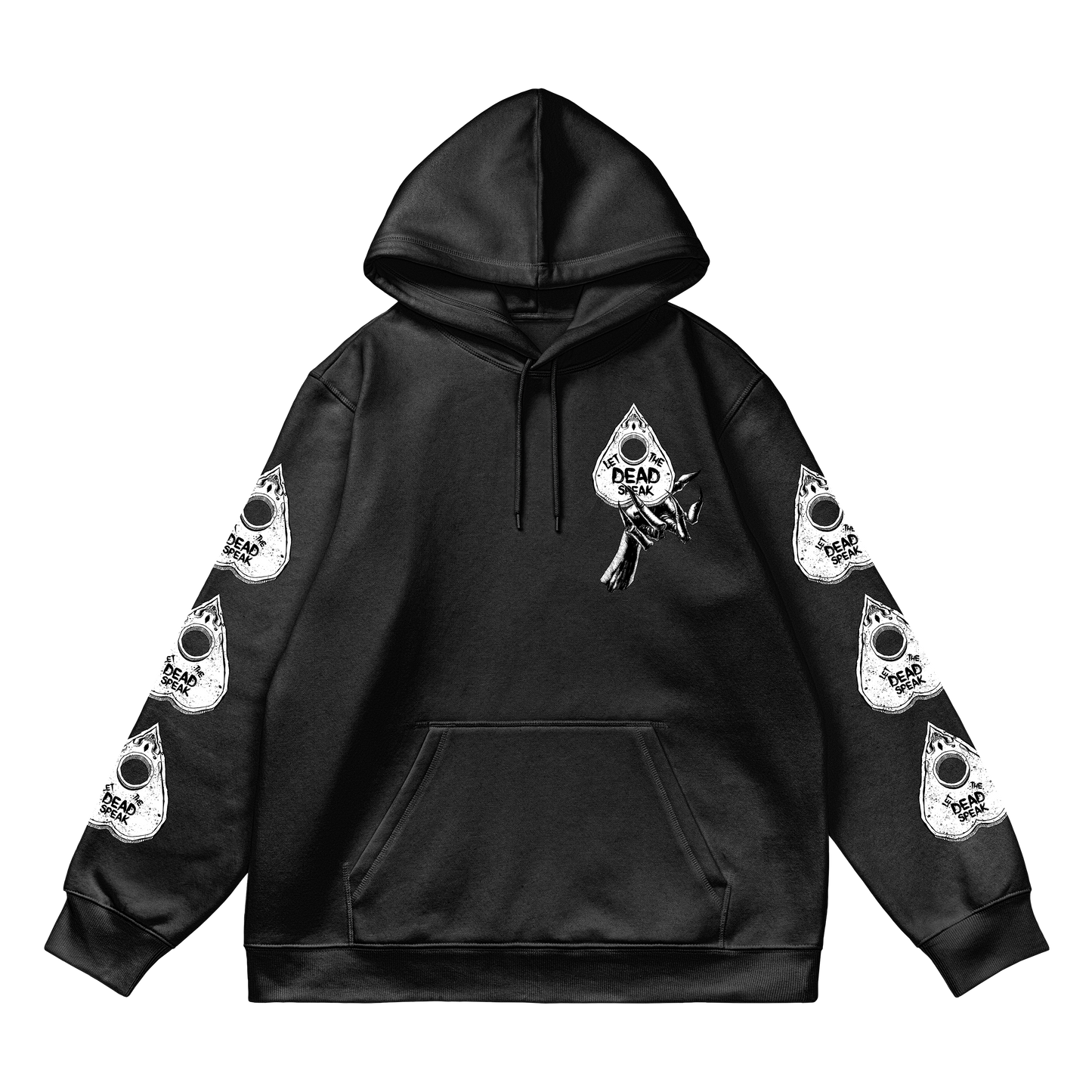 Ouija Pullover Hoodie Black Any Means Necessary Clothing