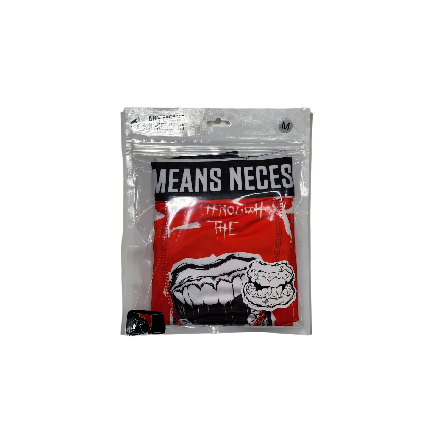 
                  
                    any means necessary shawn coss smile through the pain men's underwear boxers red packaging
                  
                