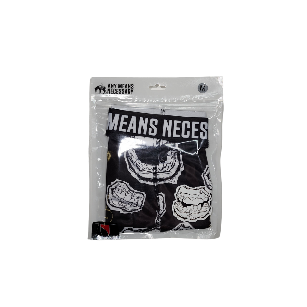 
                  
                    any means necessary shawn coss smile through the pain women's underwear boxers black packaging
                  
                