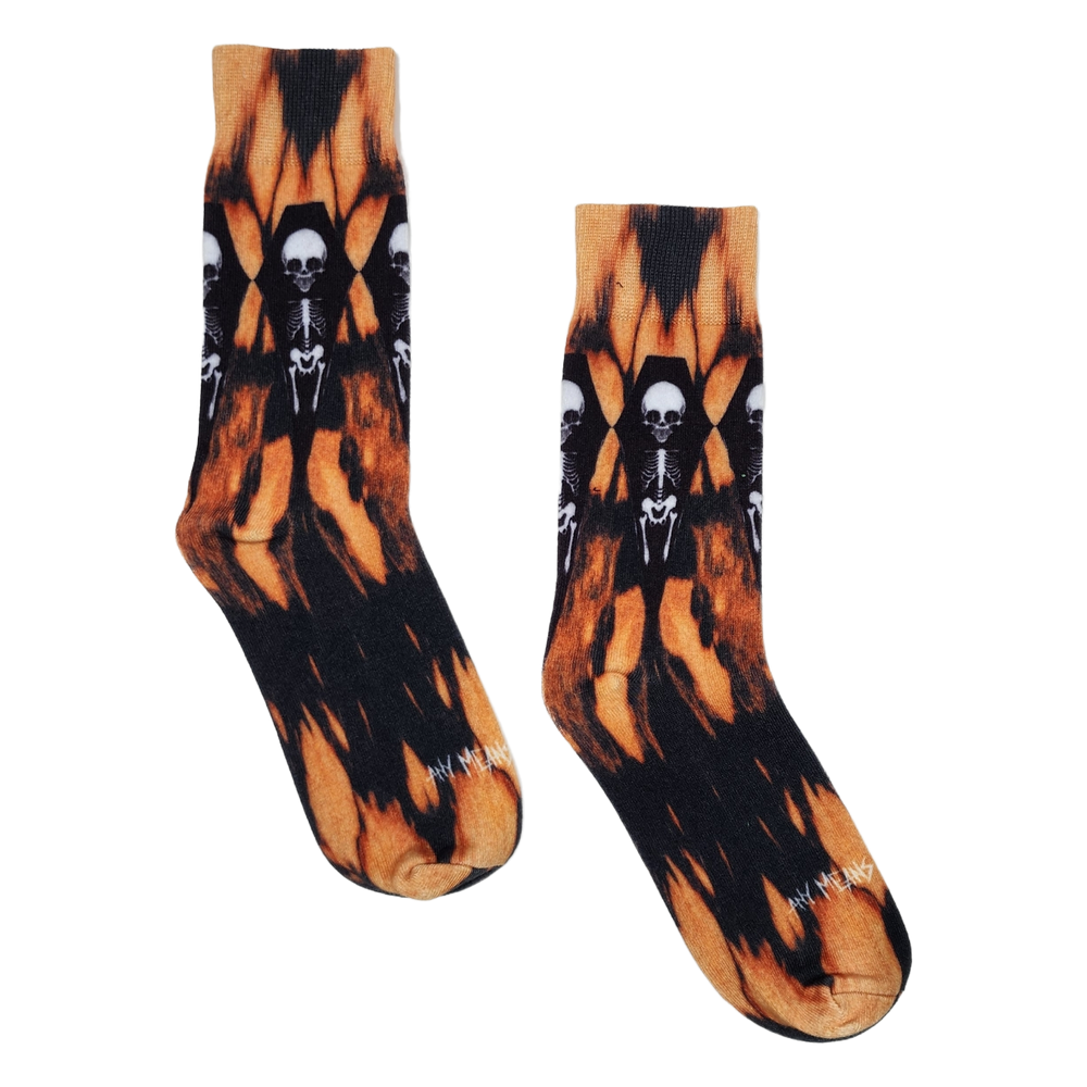 any means necessary shawn coss coffin socks