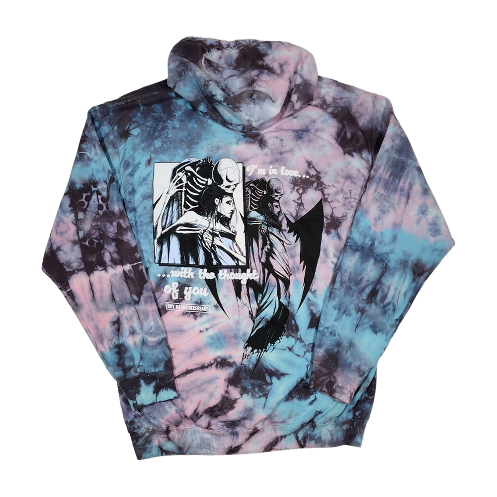 any means necessary shawn coss thought of you pullover hoodie tie dye pacific back