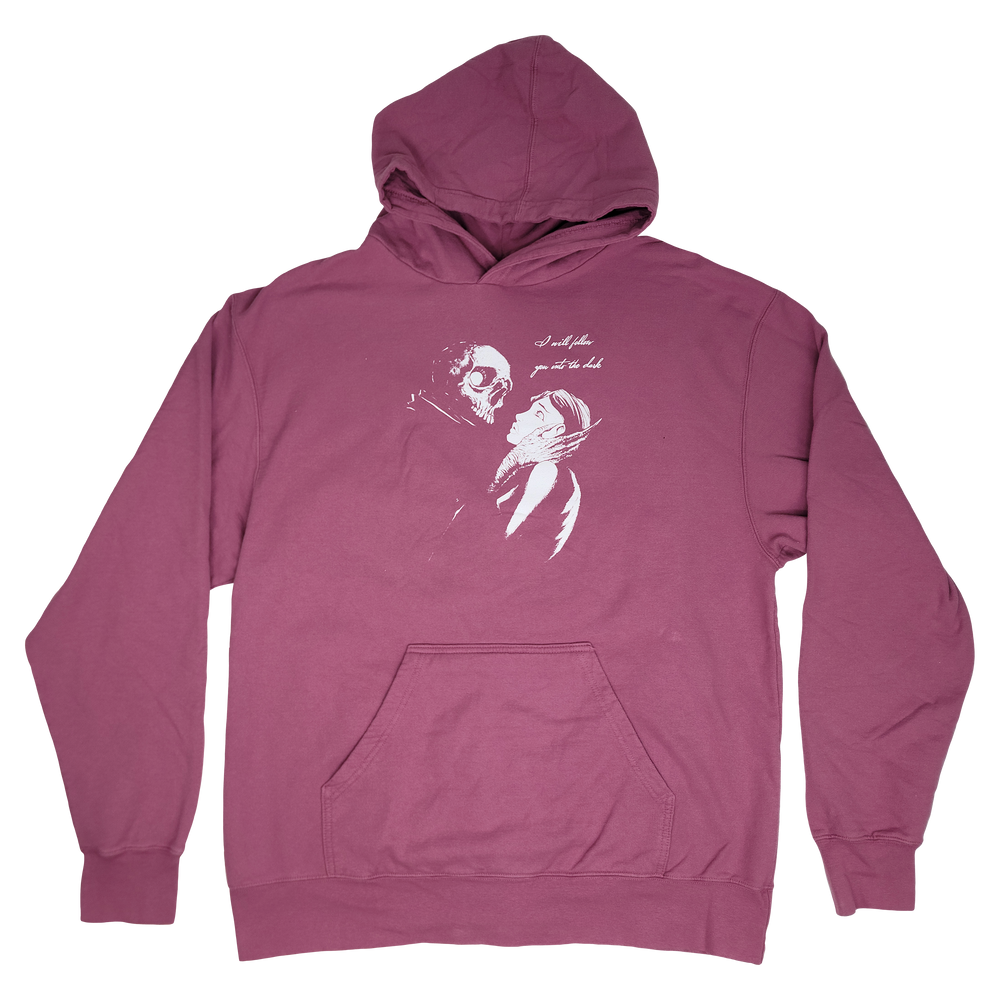 any means necessary shawn coss i will follow you into the dark to follow pullover hoodie cassis