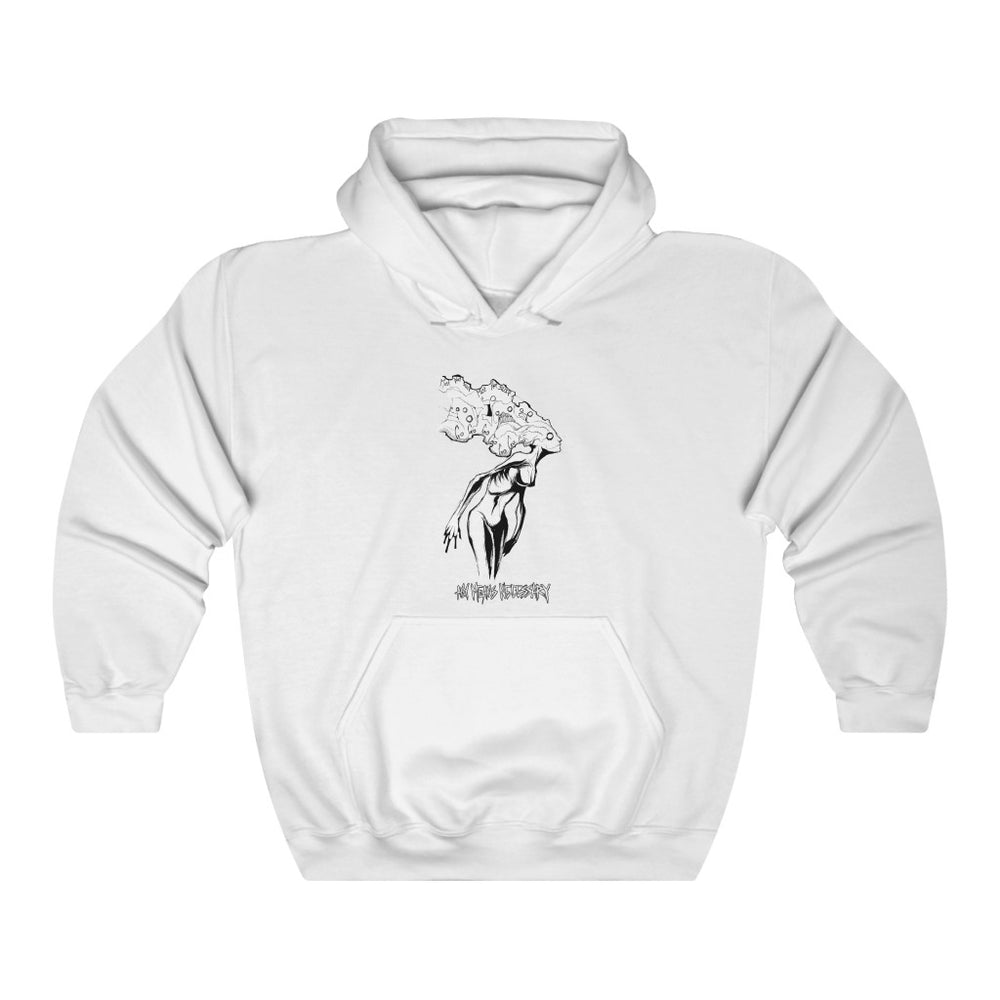 any means necessary shawn coss inktober illness delirium disorder pullover hoodie white