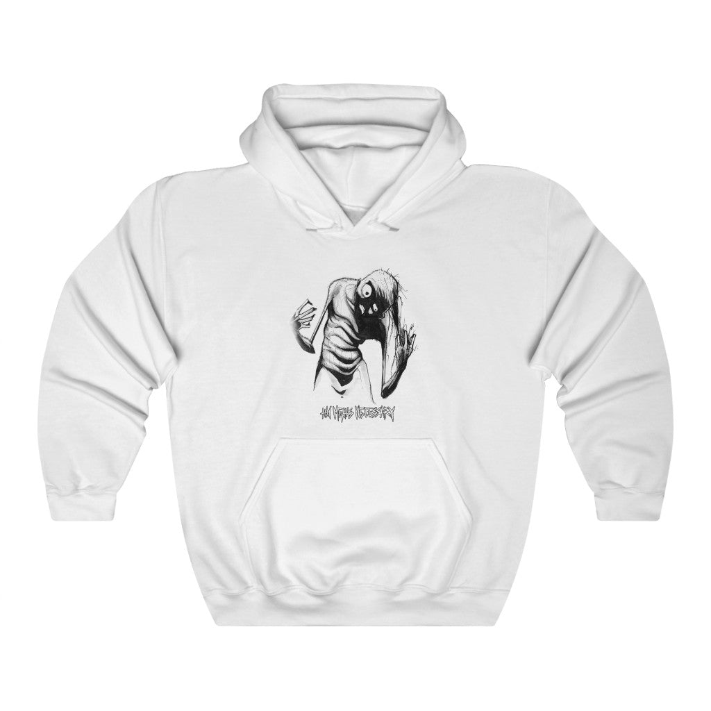 any means necessary shawn coss inktober illness trichotillamania pullover hoodie white