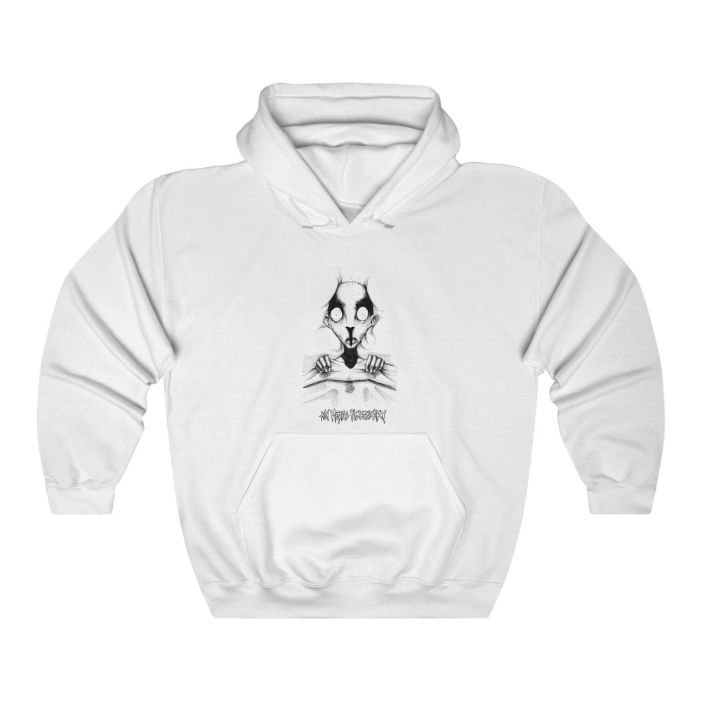 any means necessary shawn coss inktober illness insomnia pullover hoodie white