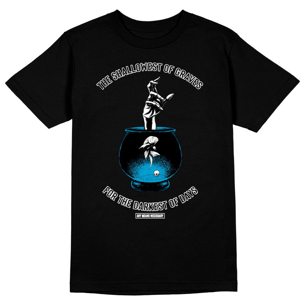any means necessary shawn coss shallow graves t shirt black