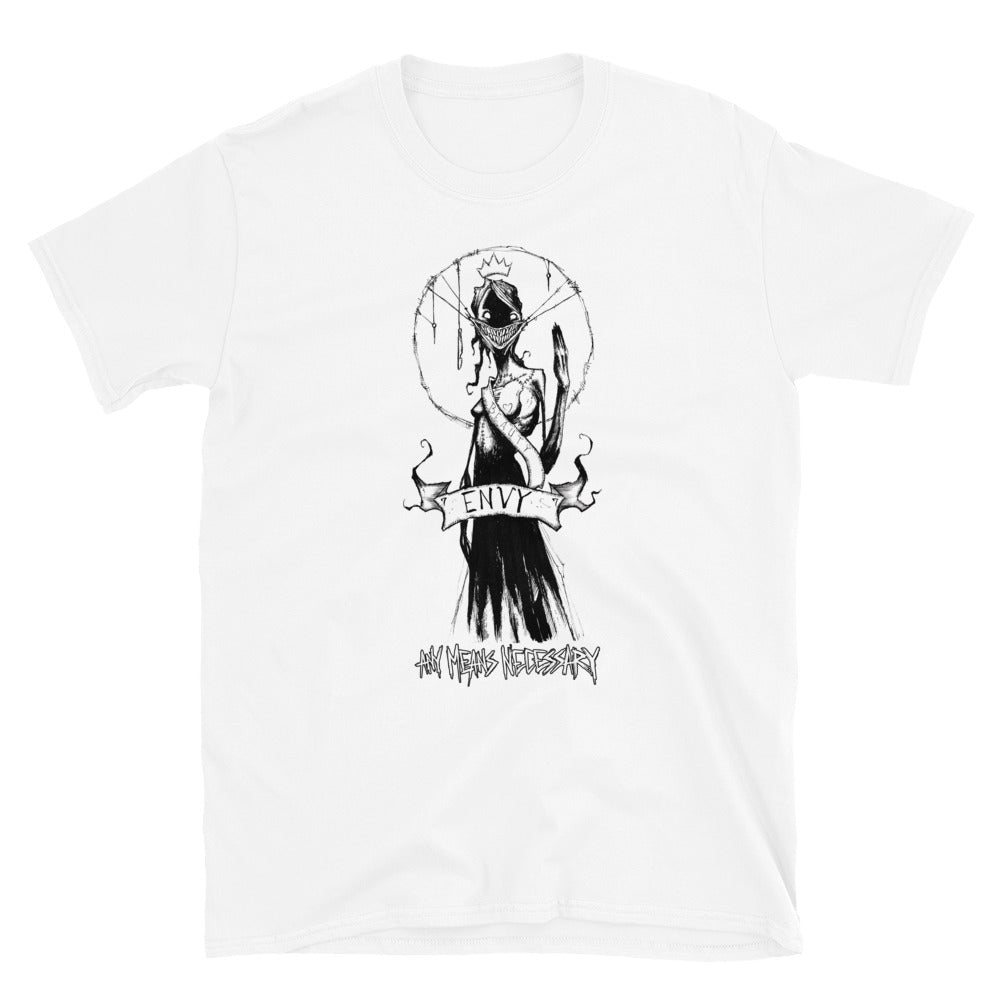 
                  
                    any means necessary shawn coss 7 sins envy t shirt white
                  
                